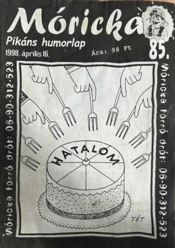 M�ricka 85 - Pik�ns humorlap (1998. �prilis 16.)