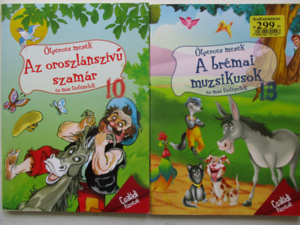 Ötperces mesék: A brémai muzsikusok + Az oroszlánszívű szamár