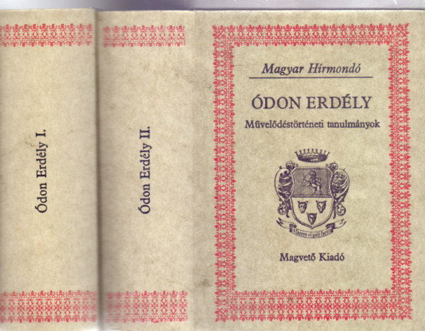 Ut�sz�: Niederhauser Emil Sas P�ter  (szerk.) - �don Erd�ly I-II. - M�vel�d�st�rt�neti tanulm�nyok (Magyar H�rmond�)