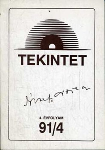 �rd�gh Szilveszter  (szerk.) - Tekintet 4. �fv. 91/4 J�zsef Attila