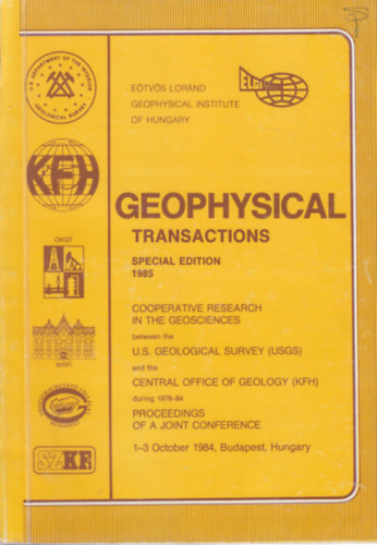 Geophysical Transactions vol. 31/1-3. (egy kötetben)- Geofizikai közlemények 1985.