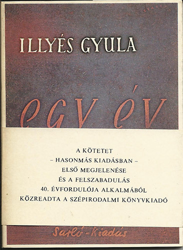 Illys Gyula - Egy v