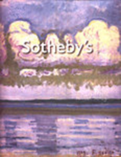 Sotheby's: 4 db svjci mvszeti katalgus (2005-2008 vek)