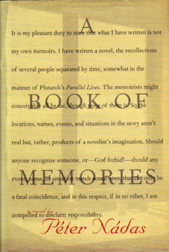 N�das P�ter - A Book of Memories