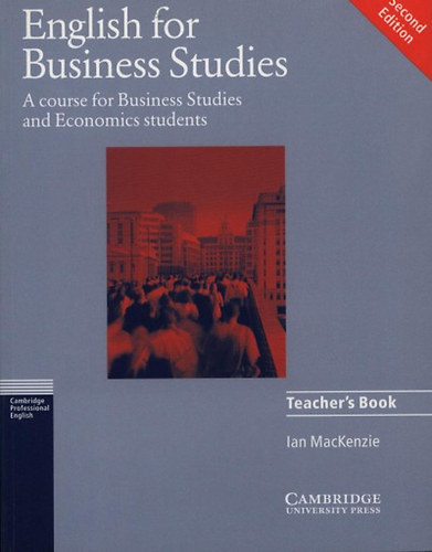 English For Business Studies TB.  3Rd Ed.*
