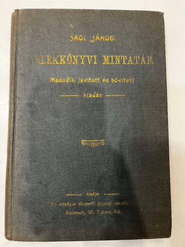 Vajda Adolf S�gi J�nos - Telekk�nyvi mintat�r 1904