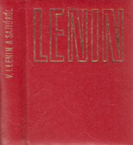 Lenin - A sajtóról (minikönyv, számozott)