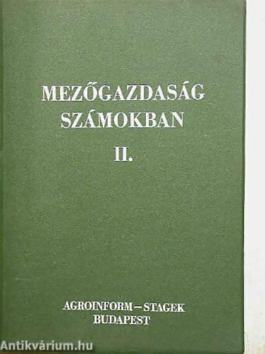 Gyr Ferenc - Srkzy Pter - Mezgazdasg szmokban II. Kertszet
