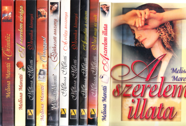 Melissa Moretti - 10 db. Melissa Moretti kötet