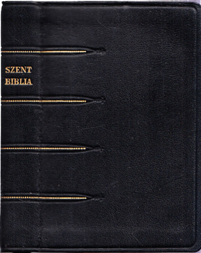 Szent Biblia (aranyozott lapszlekkel, tokban)