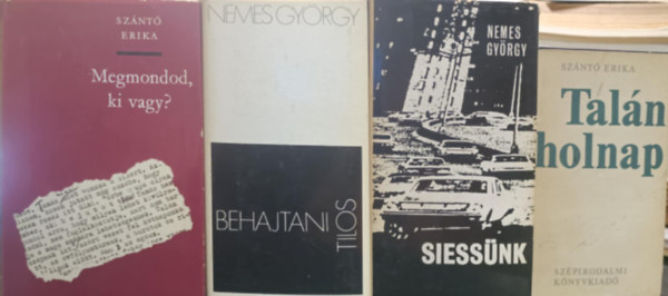 Nemes Gy�rgy Sz�nt� Erika - Magyar kort�rs k�nyvcsomag