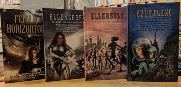Cherubion Knyvkiad - 4 db Cherubion Science Fiction Antolgia: Ezstlnc + Ellensly + Ellenrdek + Fny a Horizonton