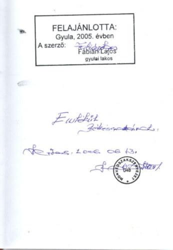 Fbin Lajos - Mire van mg idm...? - letrajz, emlkkpek, trsadalmi korrajz