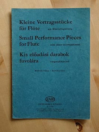 Var. - Kis el�ad�si darabok fuvol�ra