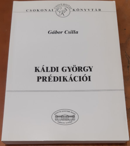 Gbor Csilla - Kldi Gyrgy prdikcii