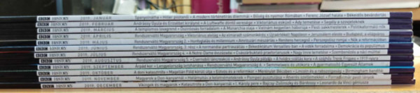 BBC - 12 lapsz�m, BBC History 2019, teljes, IX. �vfolyam!