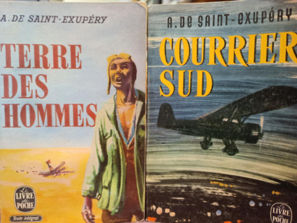 Antoine de Saint-Exupéry - Antoine de Saint-Exupéry francia nyelvű könyvcsomag