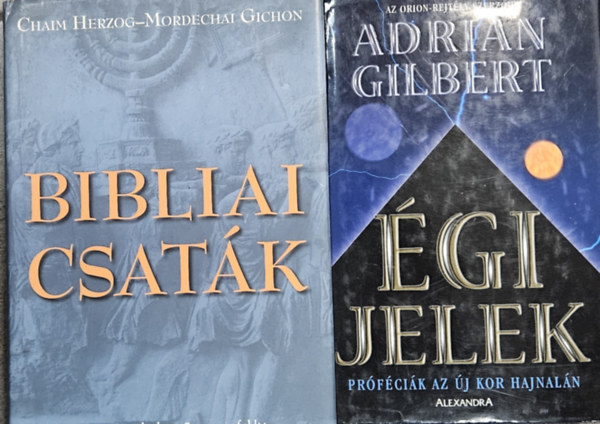 Chaim Herczog, Mordechai Gichon Adrian Gilbert - 2 db rgszeti detektvmunka: gi jelek + Bibliai csatk