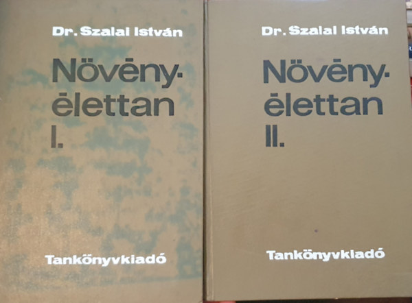 Dr. Szalai Istvn - Nvnylettan I-II.