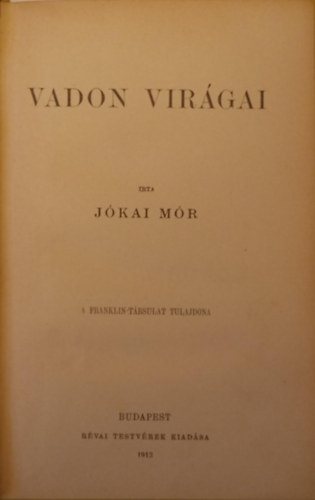 Jkai Mr - Vadon virgai