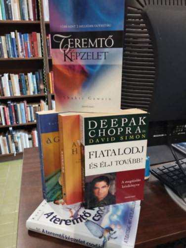 Lynn Grabhorn, Chopra, D.-Simon, D. Kurt Tepperwein - Ezotria 5 db KNYVMENT AJNLAT: A teremt kpzelet csodi, A gazdagsg forrsa, A vonzs hatalma, Fiatalodj s lj tovbb, Teremt kpzelet, A gazdagsg forrsa