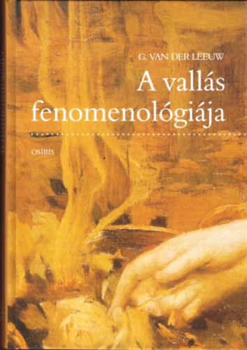 G. van der Leeuw - A vall�s fenomenol�gi�ja
