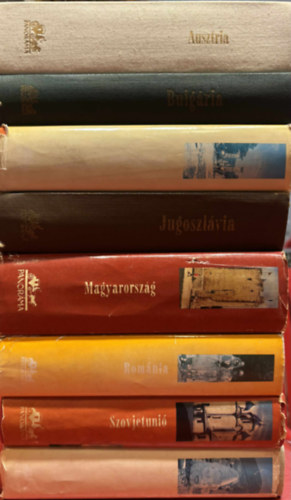 8 db Panor�ma �tik�nyv (Ausztria, Bulg�ria, G�r�gorsz�g, Jugoszl�via, Magyarorsz�g, Rom�nia, Szovjetuni�, T�r�korsz�g)