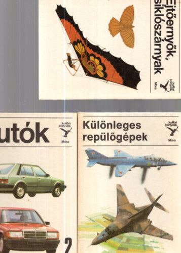 Tth Lornd, Blint Sndor Srhidai Gyula - 3 db Kolibri knyv: Autk 2 + Ejternyk, siklszrnyak + Klnleges replgpek