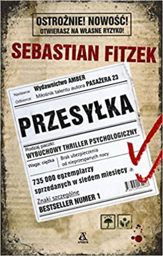 Sebastian Fitzek - Przesylka (Amber)