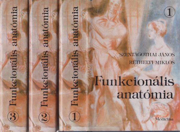 Szentgothai Jnos; Rthelyi Mikls - Funkcionlis anatmia I-III.