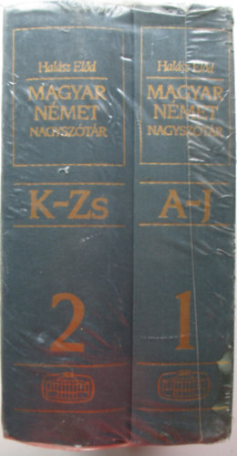 Halsz Eld - Magyar-nmet nagysztr I-II.(A-Zs)