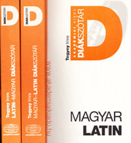 Tegyey Imre - Magyar-latin, latin-magyar diksztr I-II.