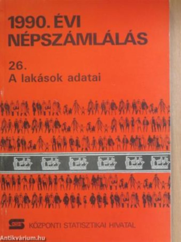 Gratzl Ferenc  (szerk.) - 1990. vi npszmlls 26. A laksok adatai