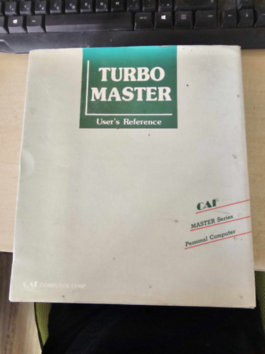 Turbo Master User's Reference (CAF Computer Corp.)
