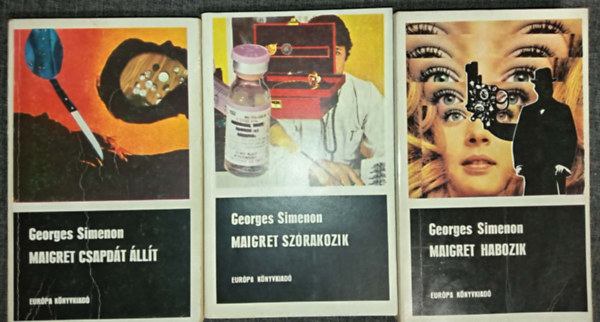 Georges Simenon - Maigret csapdát állít + Maigret szórakozik + Maigret habozik (3mű)