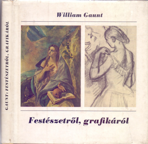 William Gaunt - Festszetrl, grafikrl (Sznes s fekete-fehr kptblkkal)