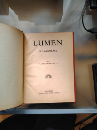 Flammarion Camille - Lumen (Világosság)