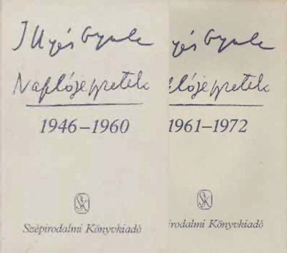 Illys Gyula - Napljegyzetek 1946-1960, 1961-1972