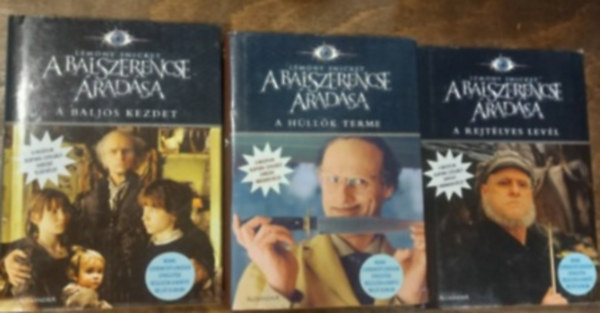 Lemony Snicket - A balszerencse radsa sorozat 1-3. (A baljs kezdet, A hllk terme, A rejtlyes levl)