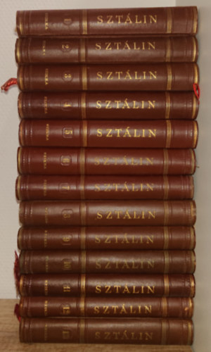 J.V. Szt�lin - J. V. Szt�lin m�vei 1-13. - a teljes sorozat