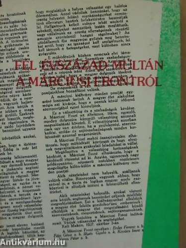 Pintr Istvn szerkeztette - Fl vszzad mltn a mrciusi frontrl