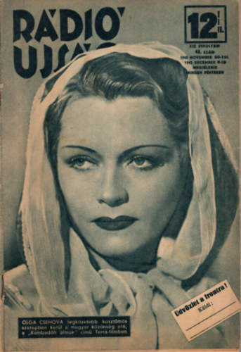 Laszgellner Ernő - Rádió Ujság 1942. november 27. 48. sz. XIX. évfolyam