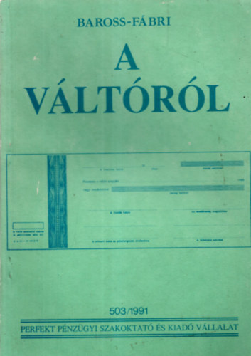 Baross Jen- Fbri Ervin - A vltrl