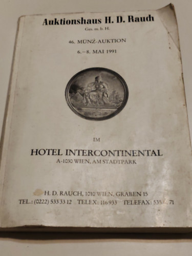 T�bb szerz� - Auktionhaus H.D.Rauch 46.M�nz-auktion 1991