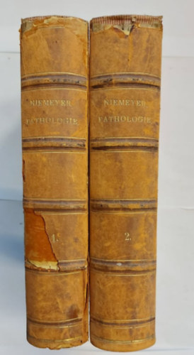 Dr. Niemeyer Felix - Lehrbuch der Speciellen: Pathologie und Therapie - 1871 - Mit Besonderer Rcksicht auf Physiologie und Pathologische Anatomie I-II.