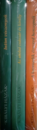 Jean Svillia, Friedrich Weissensteiner Helene Walterskirchen - 3 db. Kirlyi hzak ktet: A harmadik vezred hercegni, Az utols csszr s kirly, Intim viszonyok