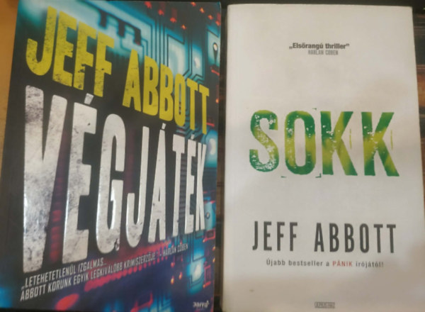 Jeff Abbott - 2 db Jeff Abbott: Sokk + Végjáték