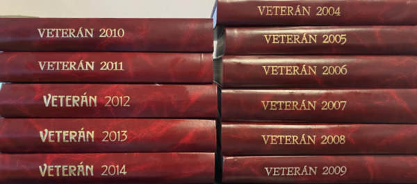 Veterán Autó és Motor újságok- 2004-2014-ig egybekötve (10 teljes évad)