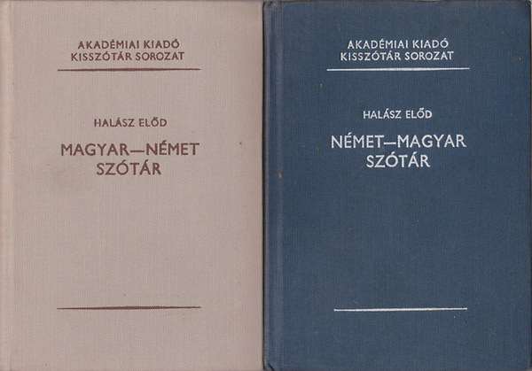 Hal�sz El�d - N�met-magyar, Magyar-n�met kissz�t�r