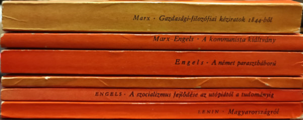 Engels, Marx Lenin - Trsadalompolitikai knyvcsomag